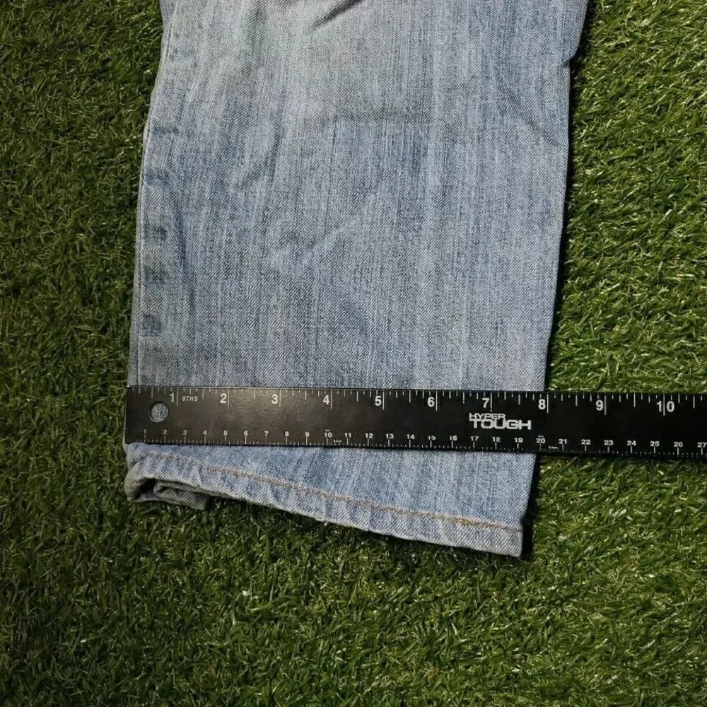 Levis Men Size 38 x 29 Jeans 550 Relaxed Fit Pants Cotton Light Wash Denim - Picture 5 of 8